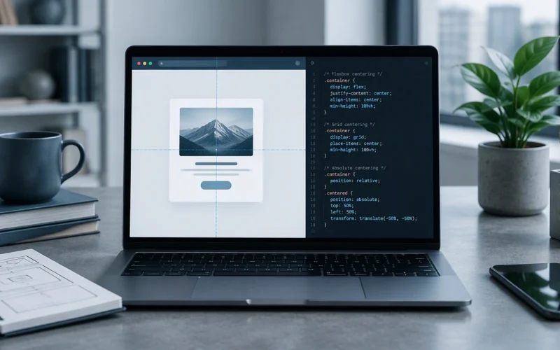 centering elements in css