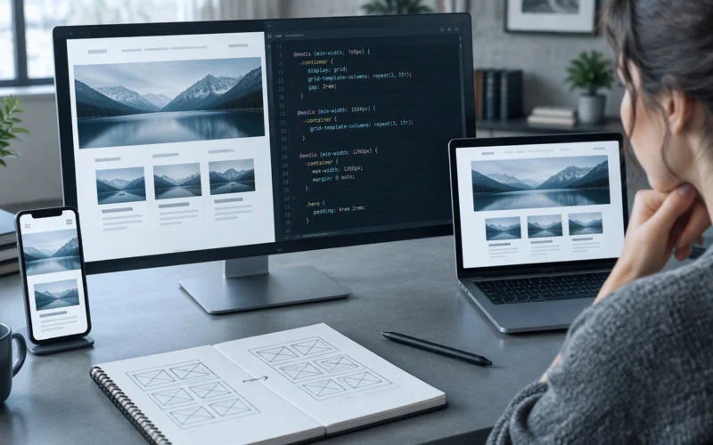 responsive media queries breakpoints